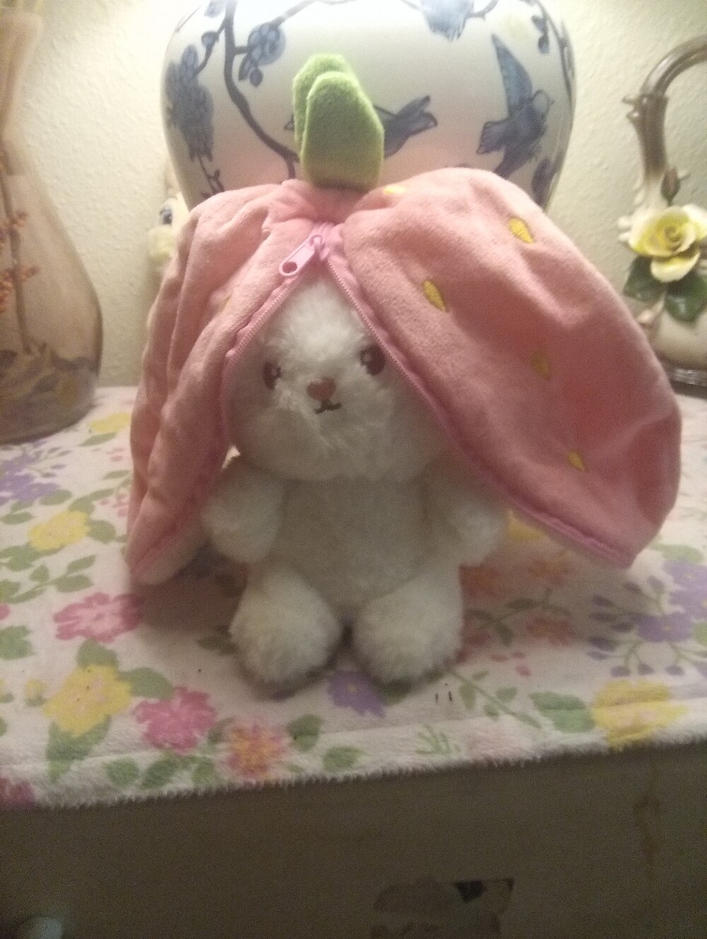 🐇🍓 Kawaii Strawberry Plush Bunny stuffed animal